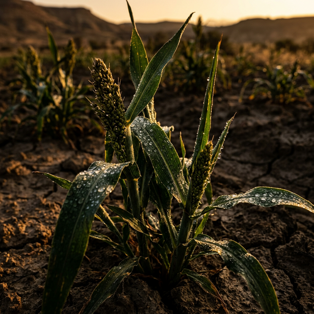 Resilient unconventional crops thriving in arid soil