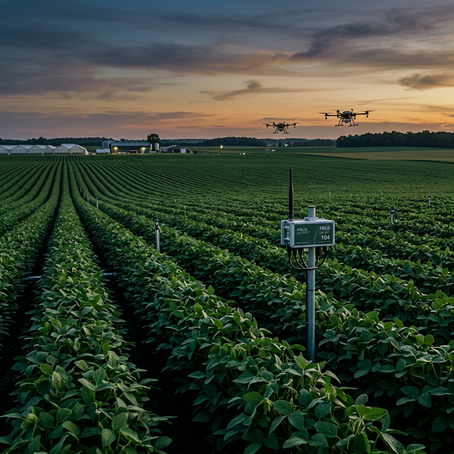 Precision agriculture and climate resilient crops